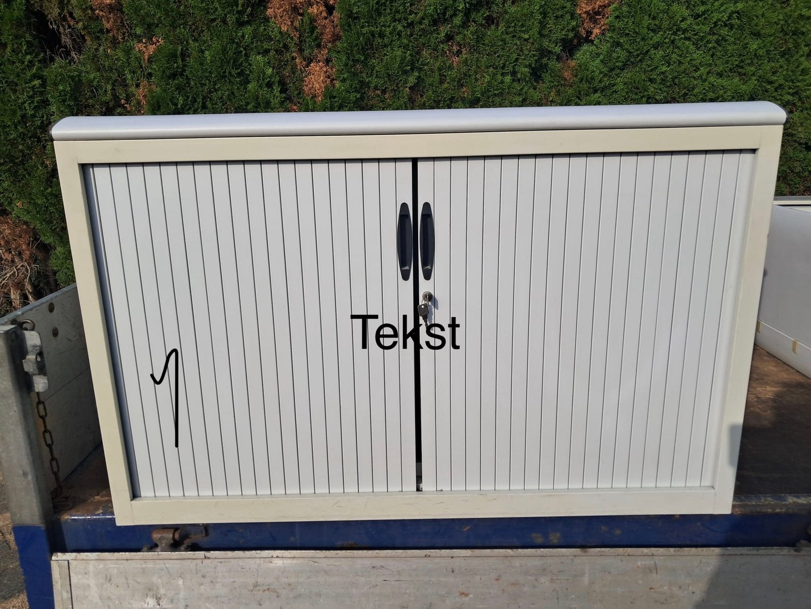 Archief kastje, Ophalen, Gebruikt