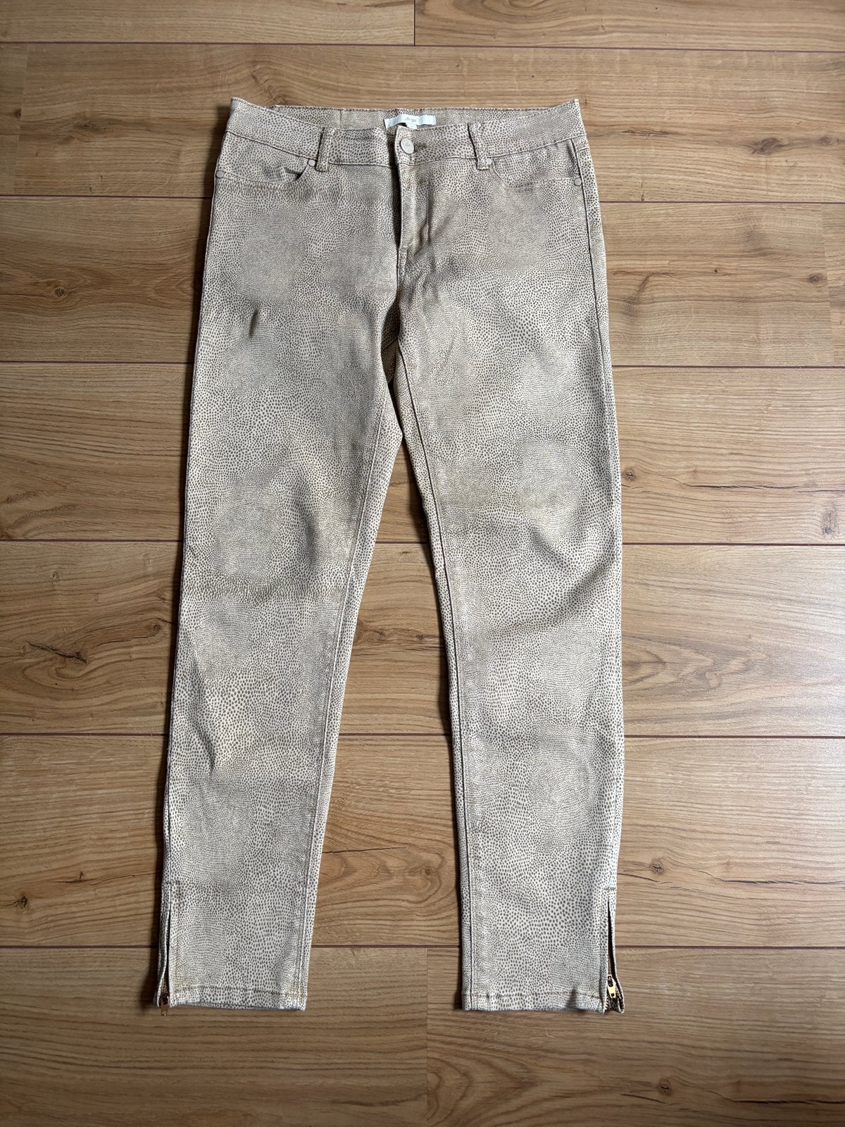 Ange jeans maat 3, Maat 38/40 (M), Bruin, Ophalen of Verzenden, Zo goed als nieuw