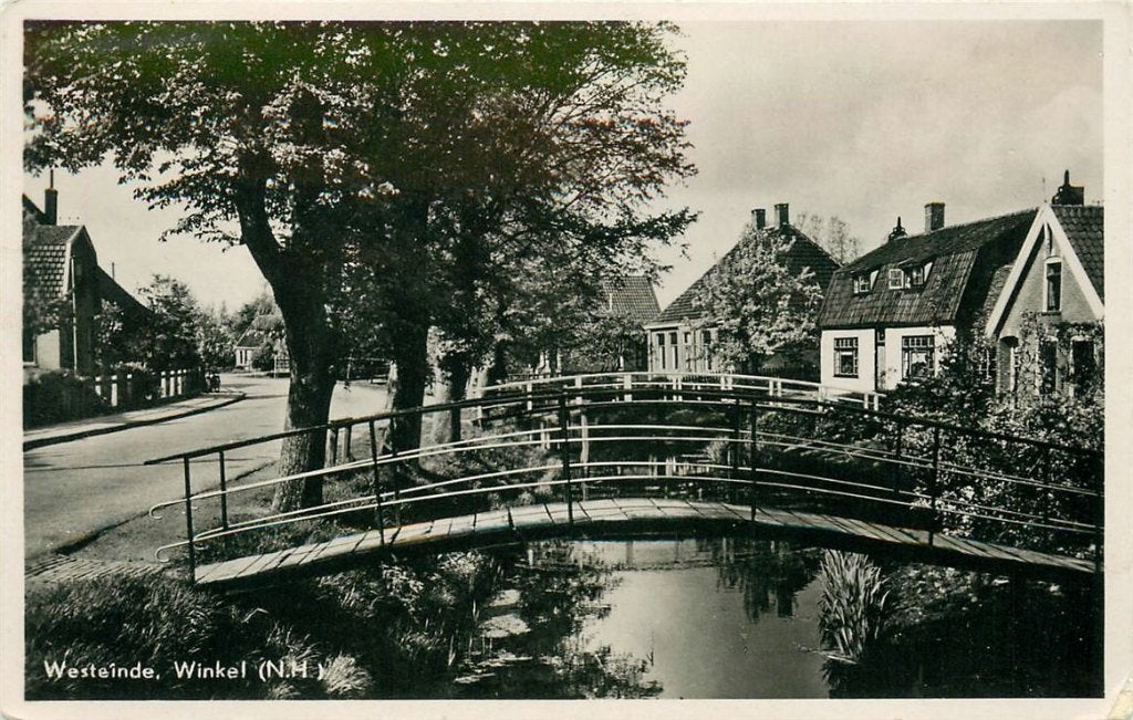 378-371-001 Winkel Westeinde, Verzenden, Voor 1920, Noord-Holland