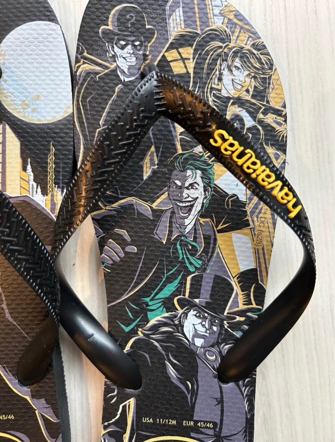 Havaianas Men's Top Herois DcToe Slipper size 45/46 Eur, Kleding | Heren, Schoenen, Nieuw, Slippers, Zwart, Ophalen
