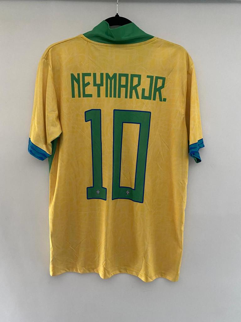 Nike Brazilië shirt Neymar Jr #10 – maat XXL, Groter dan maat XL, Ophalen of Verzenden, Zo goed als nieuw, Shirt