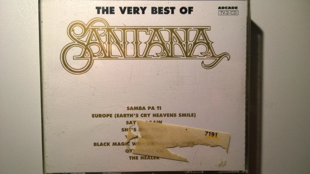 Santana - The Very Best Of (Witte Hoes), Ophalen of Verzenden, Zo goed als nieuw, Poprock