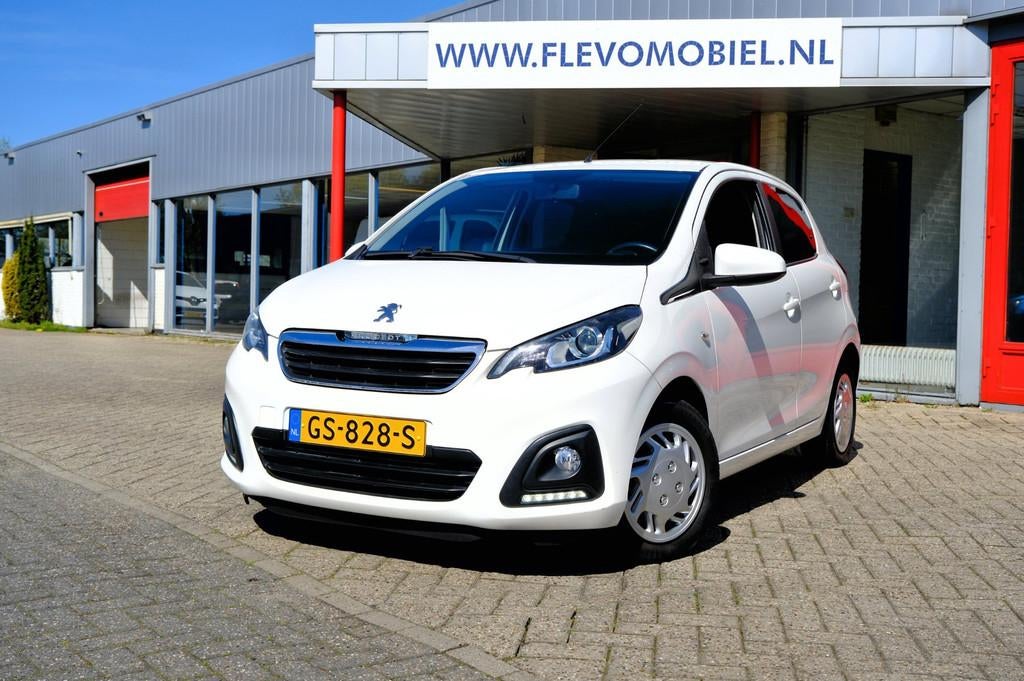 Peugeot 108 1.0 VTi Active 5-drs Aut. Airco|1e Eigenaar!, Gebruikt, 4 stoelen, Wit, Origineel Nederlands