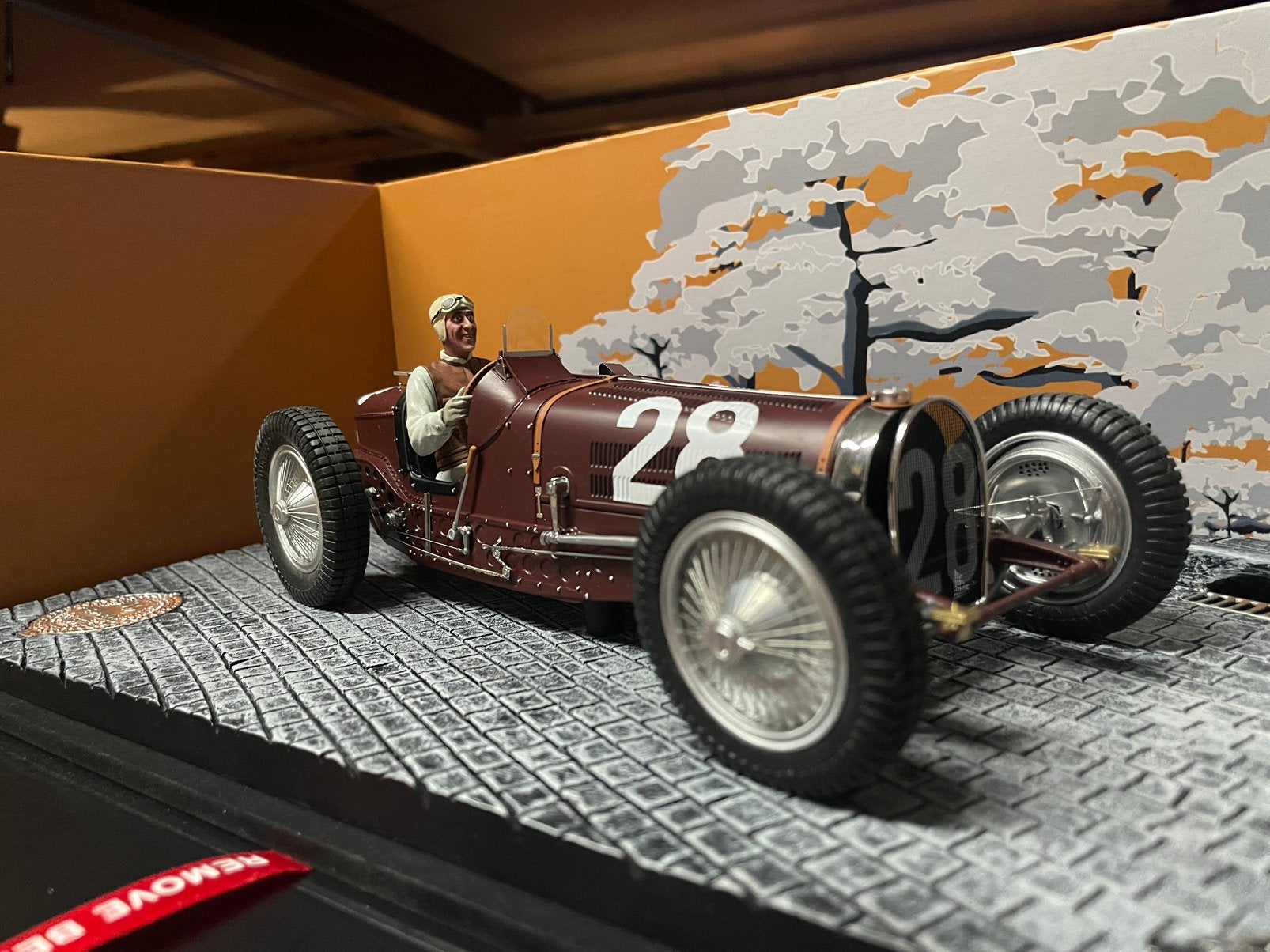 Le mans miniatures 1/18 s - bugatti type 59 monaco gp 1934, Ophalen of Verzenden, Nieuw, Auto, Overige merken