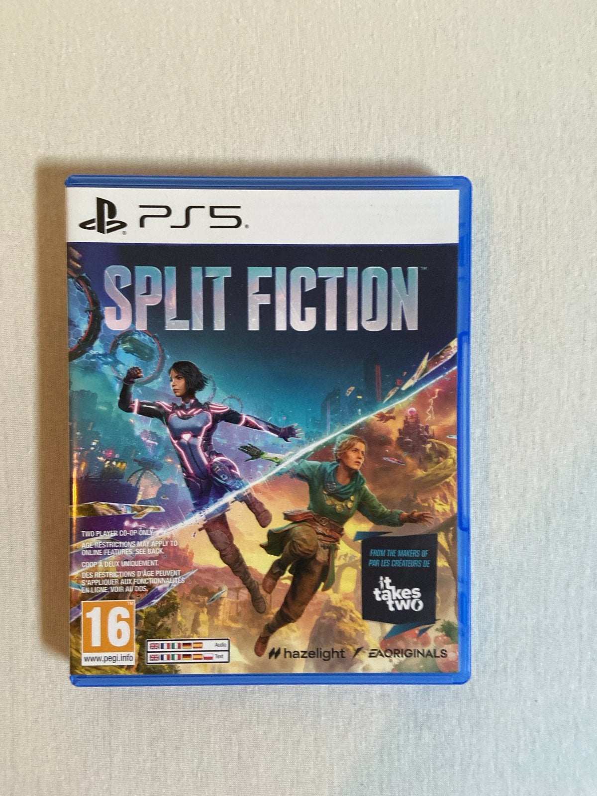 Split Fiction PS5 - Nieuwstaat, Co-op Avontuur, Avontuur en Actie, 2 spelers, Eén computer, Ophalen of Verzenden