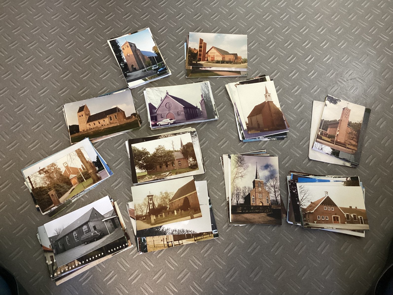 Partij van 225 stuks foto’s van Kerken in Nederland, Verzamelen, Ansichtkaarten | Nederland, Ophalen of Verzenden