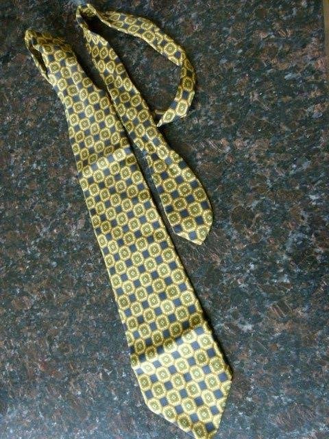 TRUSSARDI stropdas 100 % zijde, Meerkleurig, Ophalen of Verzenden, Zo goed als nieuw, Met patroon
