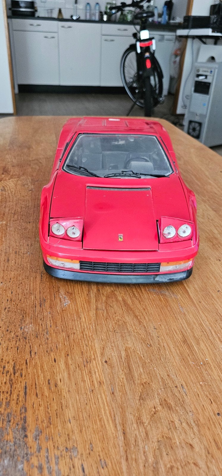 Pocher Ferrari Testarossa Schaalmodel - Rood, Hobby en Vrije tijd, Modelauto's | 1:18, Ophalen of Verzenden, Gebruikt, Auto, Maisto