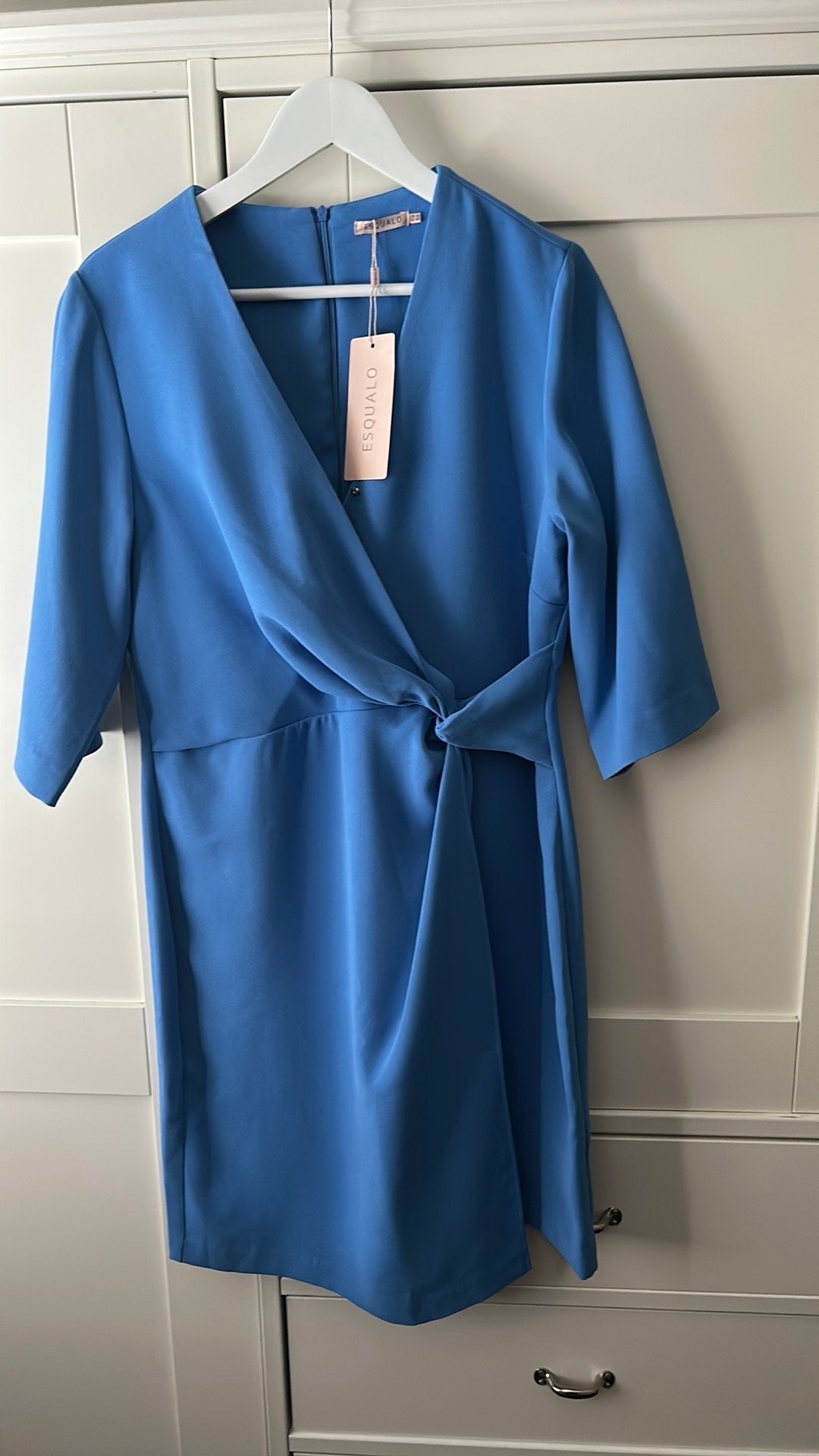 Nieuwe jurk van Esquala maat 40, Kleding | Dames, Jurken, Maat 38/40 (M), Blauw, Nieuw, Ophalen of Verzenden
