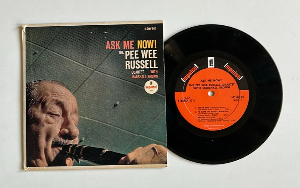 jazz single jukebox Pee Wee Russell (USA) Impulse, Ophalen of Verzenden, Zo goed als nieuw