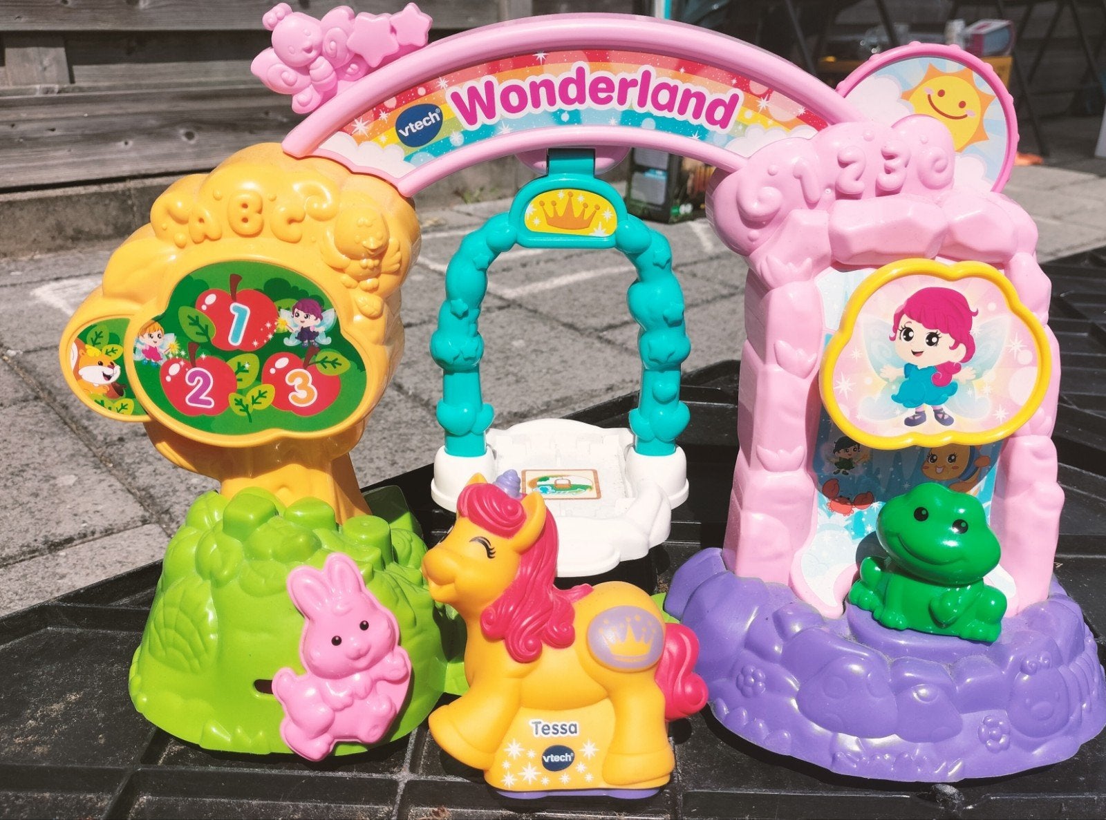 Toet toet eenhoorn met schommel, Kinderen en Baby's, Speelgoed | Vtech, Ophalen, Zo goed als nieuw