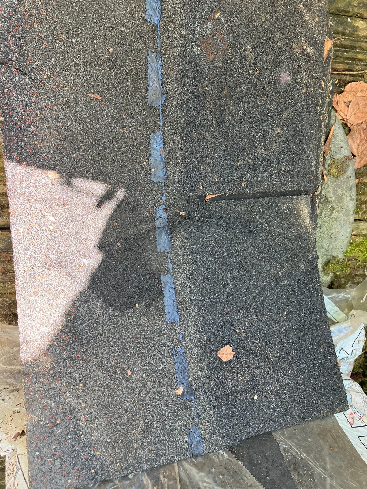 Dakshingles 1 m2, Doe-het-zelf en Verbouw, Dakpannen en Dakbedekking, Ophalen, Overige materialen, Zwart, Nieuw