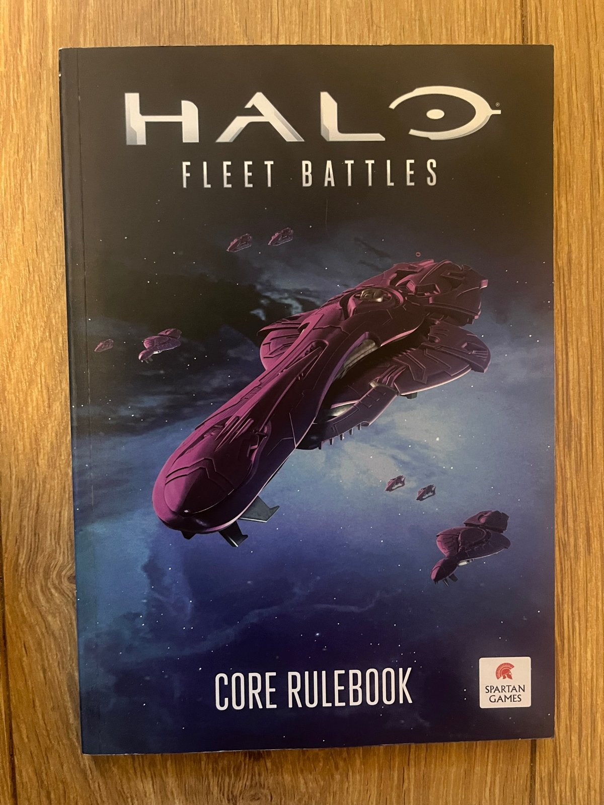 Halo Fleet Battles: Core Rulebook, Ophalen of Verzenden, Zo goed als nieuw, Overige soorten, Boek of Catalogus