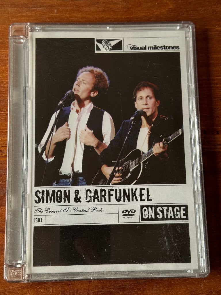 dvd muziek Simon & Garfunkel the concert in central park, Alle leeftijden, Ophalen of Verzenden, Zo goed als nieuw