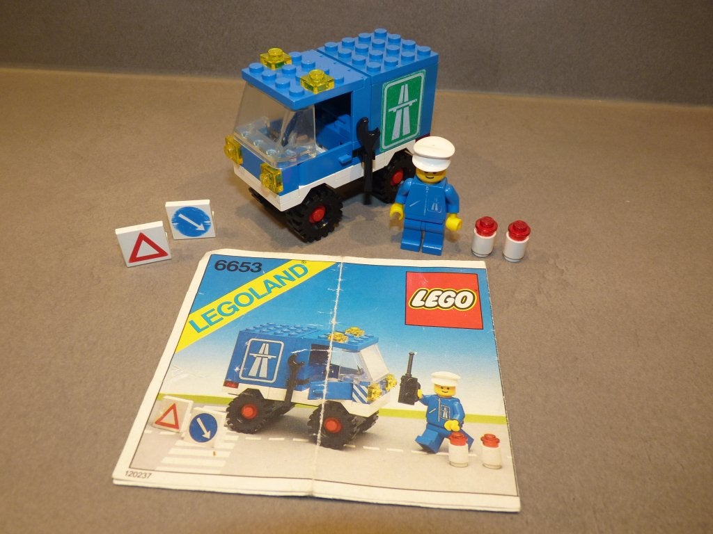 Lego Legoland 6653, 6676, 6680 6685 en 6692, Gebruikt, Lego, Ophalen of Verzenden, Compleet