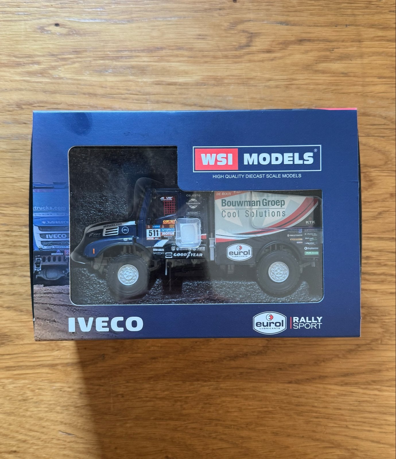 WSI Models IVECO Dakar Rally Sport schaalmodel, Overige merken, 1:50 of kleiner, Nieuw, Ophalen of Verzenden