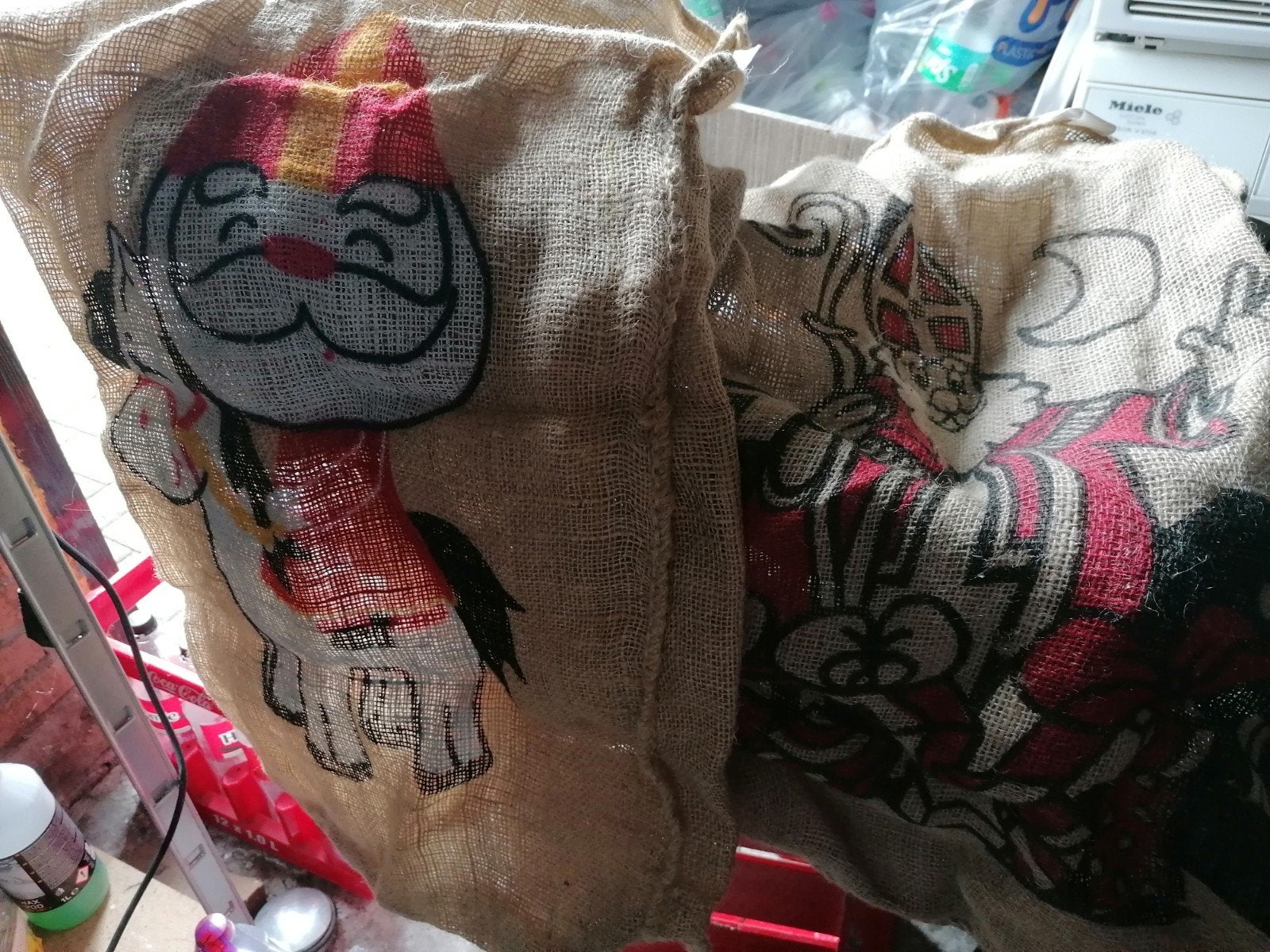 Sinterklaas zakken 5 Stuks, Ophalen of Verzenden