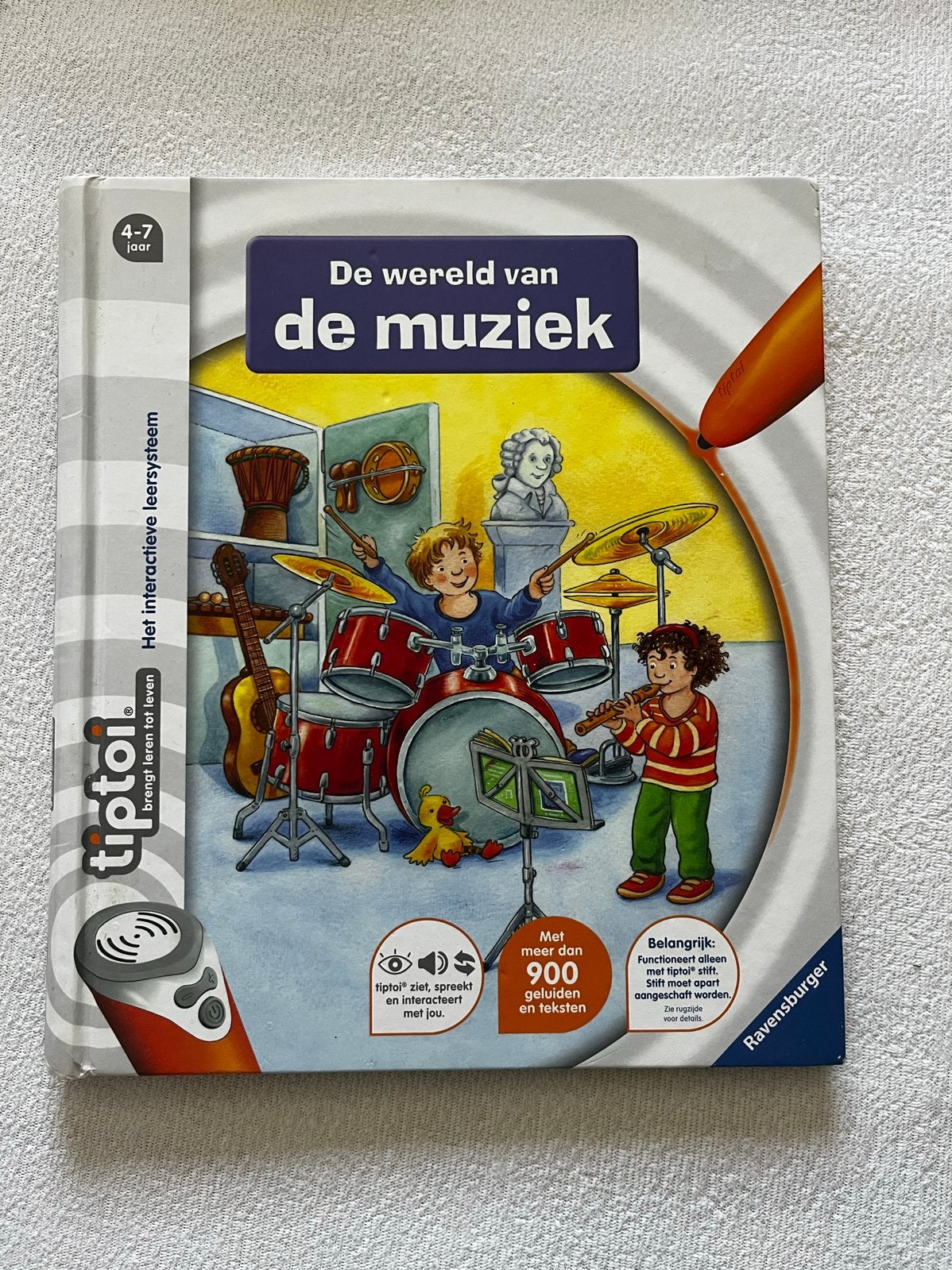 Tiptoi De wereld van de muziek interactief leersysteem, Ophalen of Verzenden, Zo goed als nieuw, Genre of Stijl