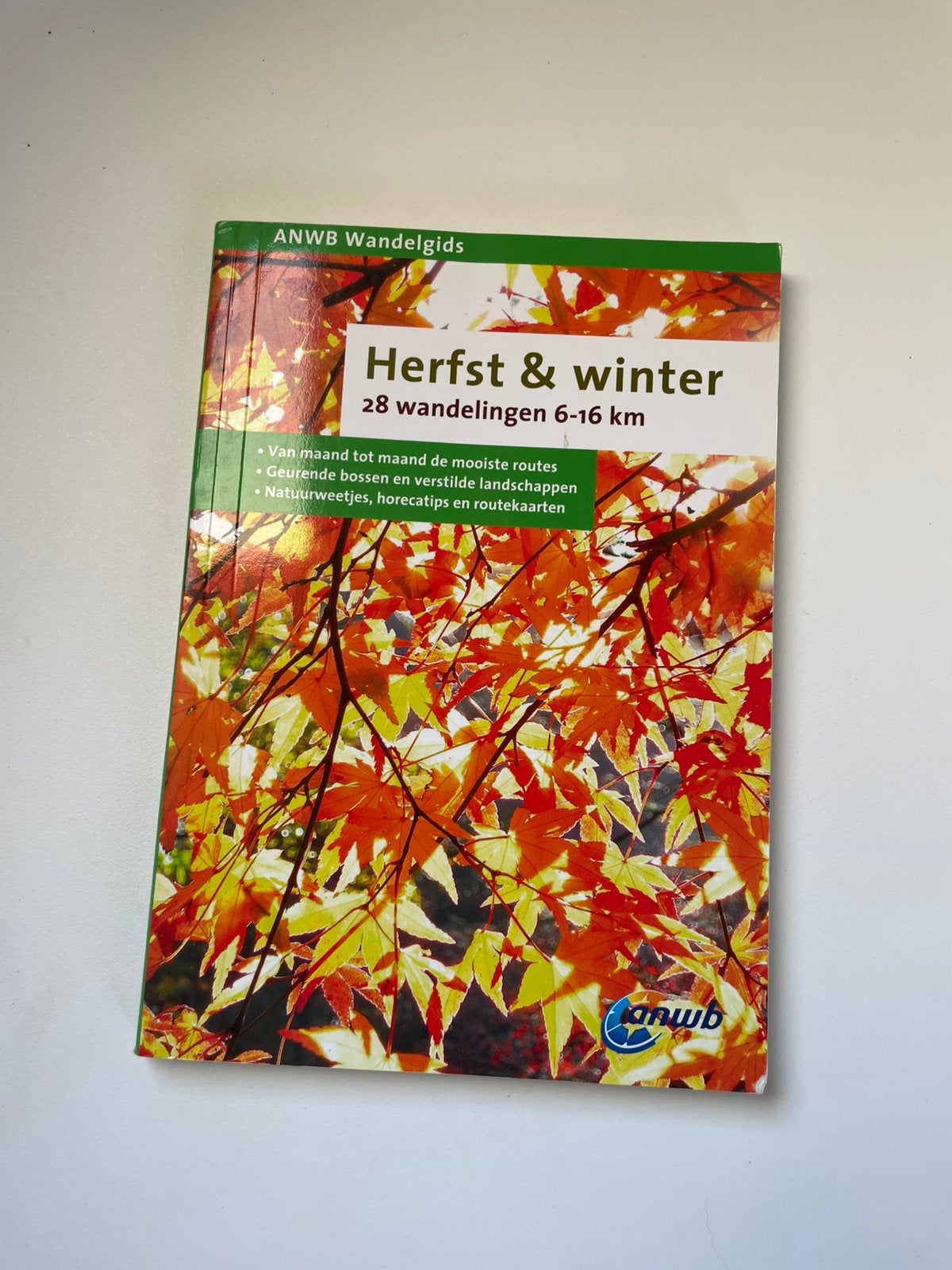 wandelgids Herfst & Winter ANWB 28x Nederland natuur 2011, Gelezen, Fiets- of Wandelgids, Ophalen of Verzenden, ANWB