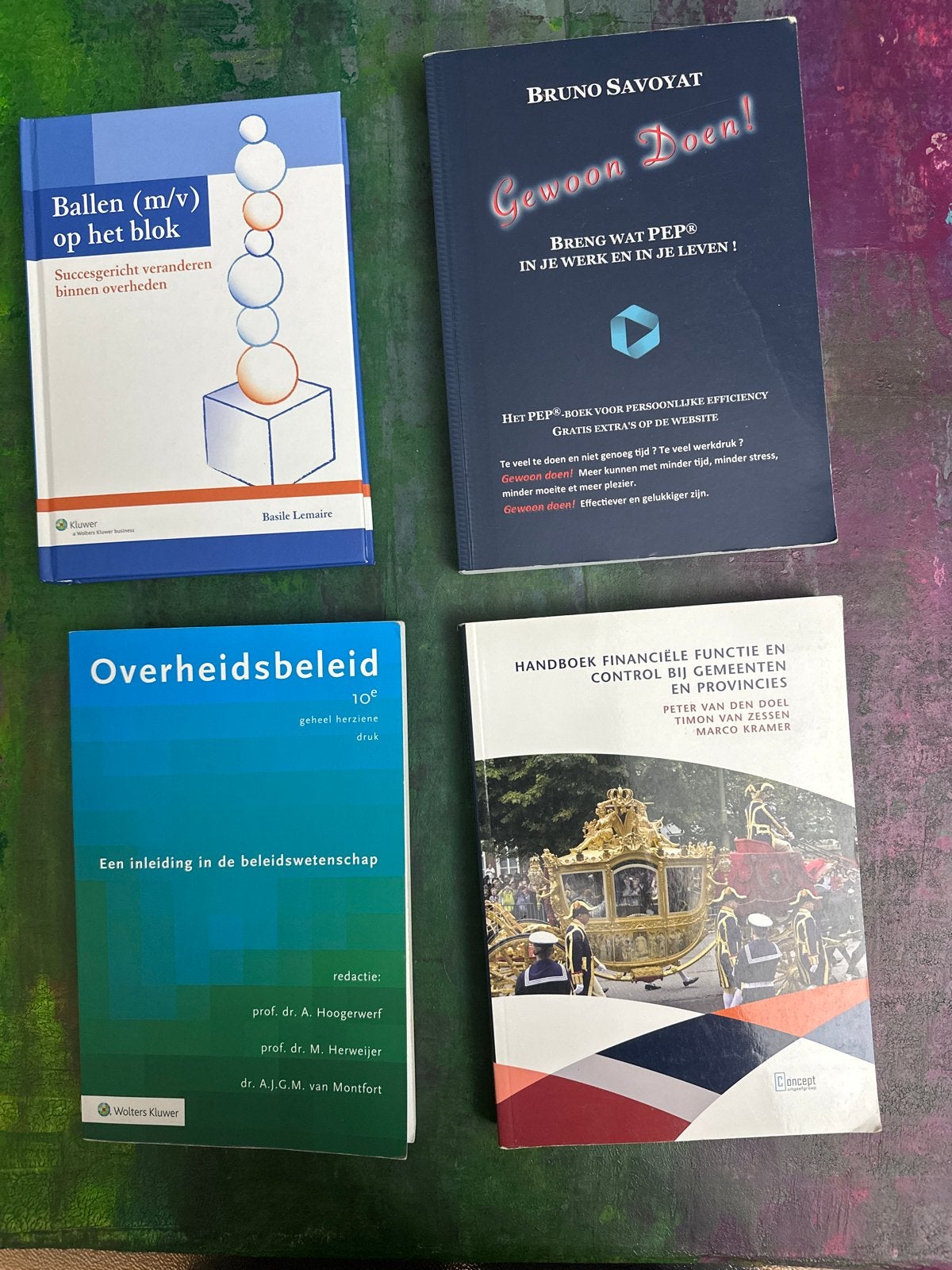 Diverse studieboeken: Overheidsbeleid, Financiële Functie, Ophalen of Verzenden, Gamma, Gelezen, HBO