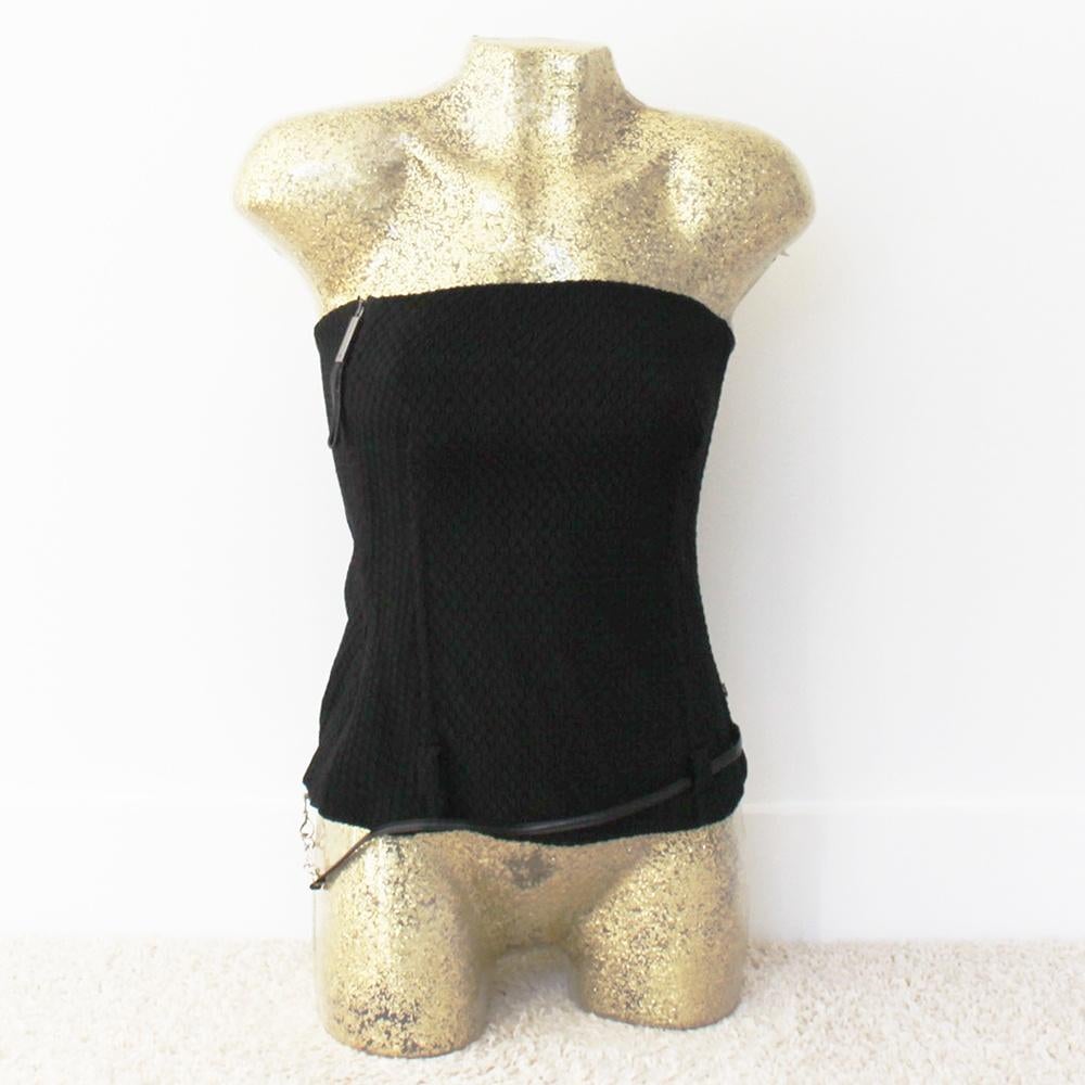 Gianfranco Ferre Top (S) - 5 € 65,-, Kleding | Dames, Zwart, Gianfranco Ferre, Ophalen of Verzenden, Zo goed als nieuw