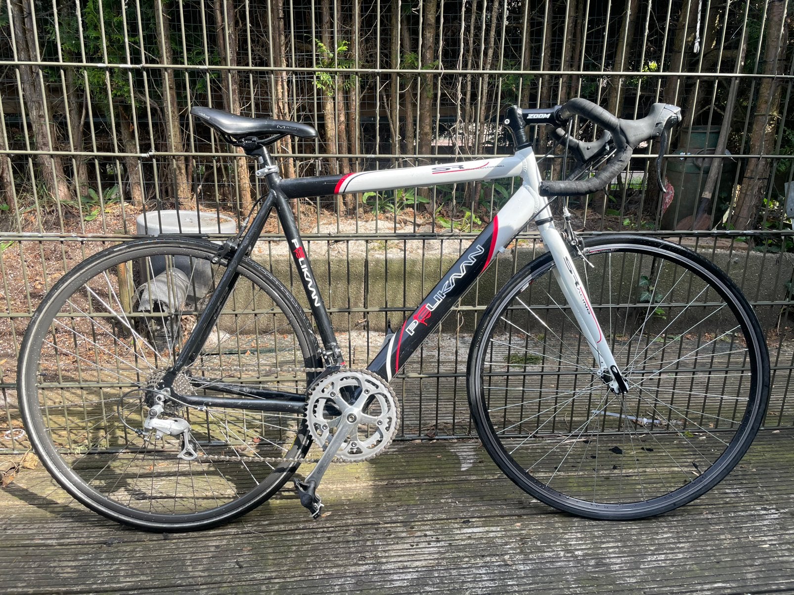 Pelikaan wielrenfiets, Minder dan 10 versnellingen, Gebruikt, Velgrem, Ophalen