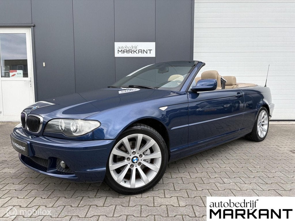 BMW 3-serie Cabrio 325Ci Executive Leder / Facelift / Uniek!, Auto's, Achterwielaandrijving, Gebruikt, Beige, Cabriolet