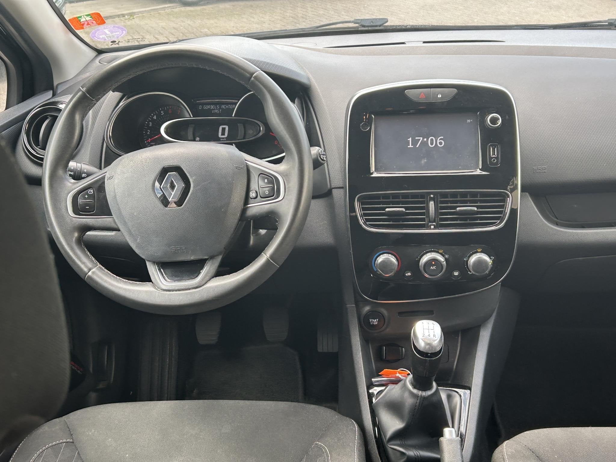 Renault Clio Estate 0.9 TCe Limited | Navigatie | Parkeersen, Auto's, 898 cc, Gebruikt, 580 kg, Met garantie (alle)