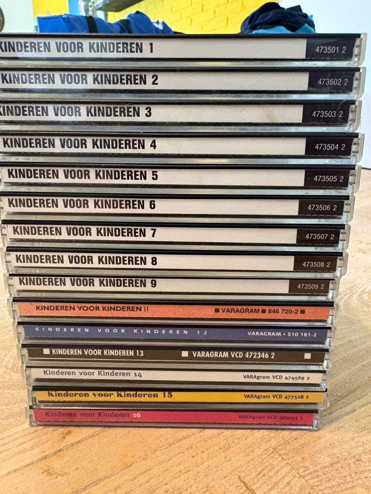 Kinderen voor kinderen cd’s 1-16, Cd's en Dvd's, Cd's | Verzamelalbums, Ophalen of Verzenden, Gebruikt, Nederlandstalig