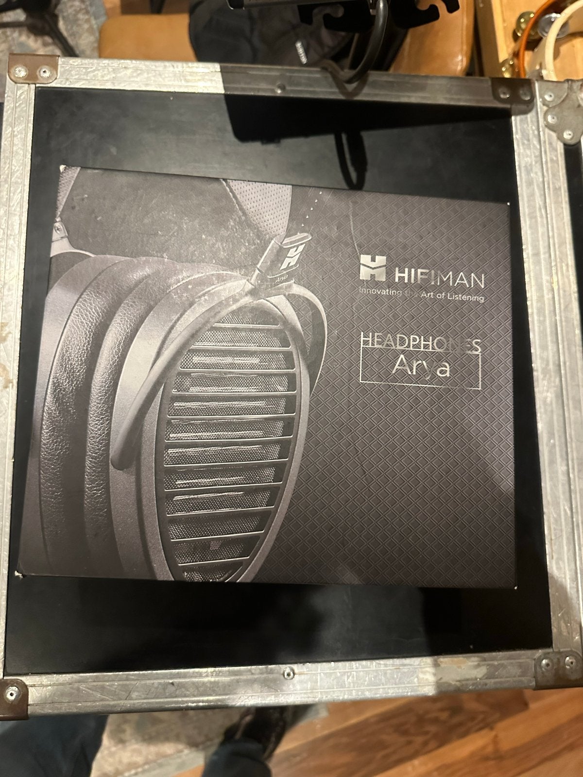 HIFIMAN Arya open back planar Hoofdtelefoon - gebruikt, Audio, Tv en Foto, Verstelbaar, Zo goed als nieuw, Over-ear, Zwart
