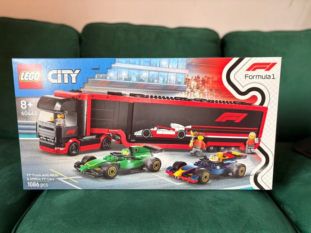 LEGO City 60445 F1 Truck with Cars (nieuw, geseald), Lego, City, Geen, Geen