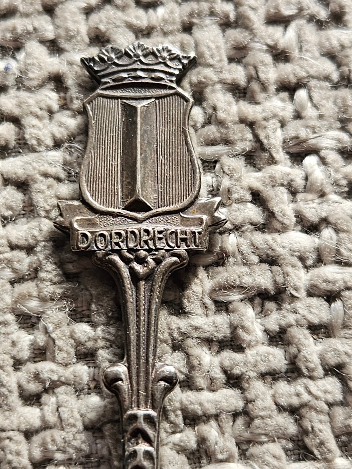 Dordrecht lepeltje 90 zilver, Ophalen of Verzenden