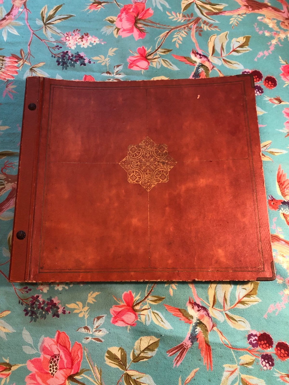 Vintage platenalbum met 6 78 toeren platen, mid 20e eeuw, Ophalen of Verzenden, Gebruikt, 10 inch, Overige typen