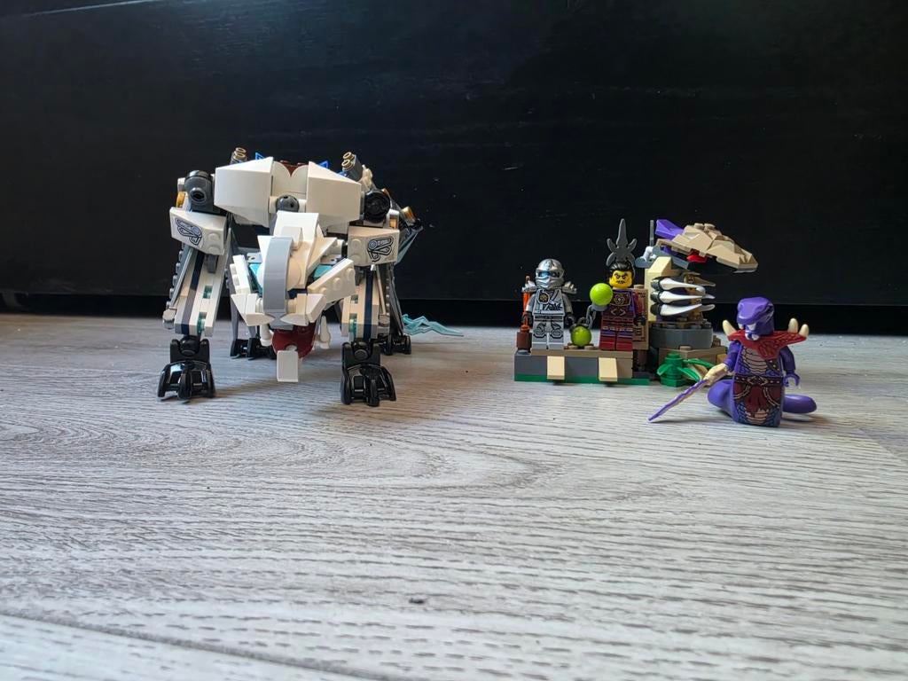 Lego Ninjago Titanium Dragon (70748), Compleet, Gebruikt, Lego, Ophalen of Verzenden