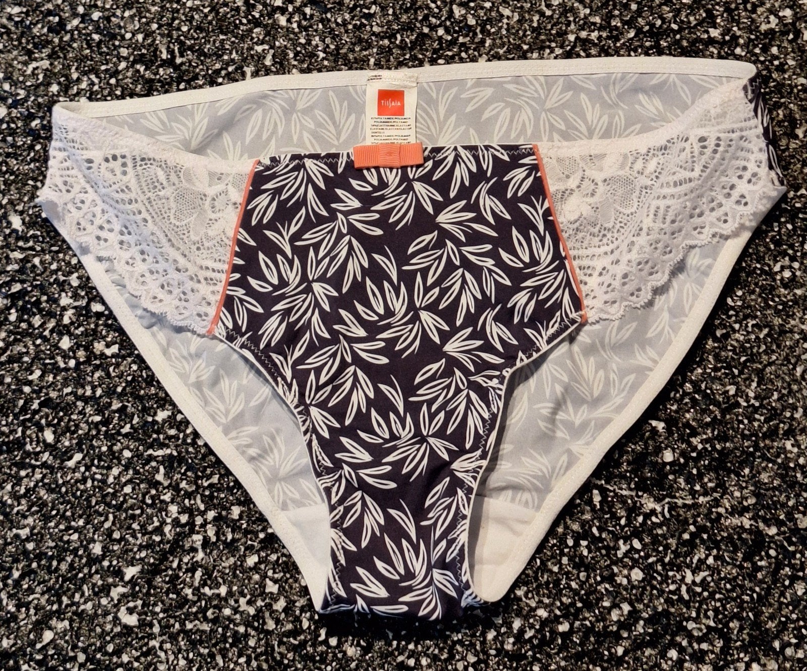 Nieuwe katoenen slip van TisSaïa maat 42-44 (M/L), Verzenden, Zwart, Slip