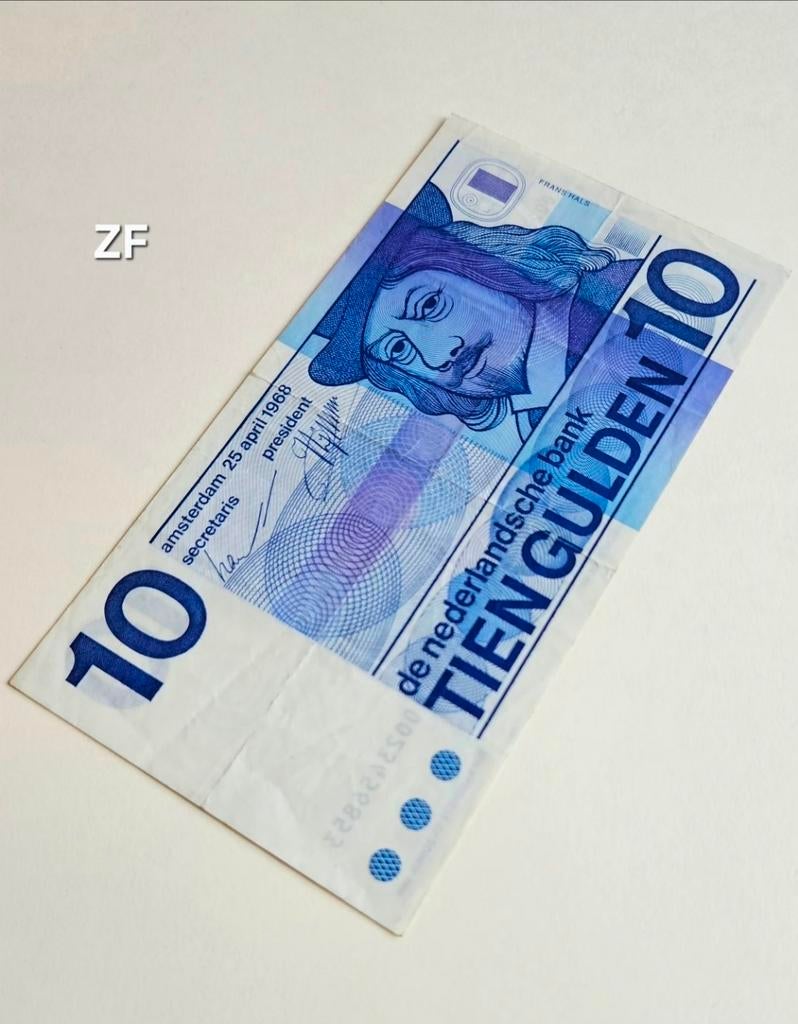 10 Gulden 1968 met IMP PUNT., Ophalen of Verzenden, 10 gulden