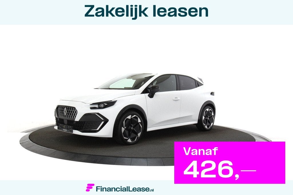 Renault Clio 1.8 Hybrid 160 Techno Pack Premium, Auto's, Renault, Bedrijf, Lease, Financial lease, Clio, 360° camera, Achteruitrijcamera