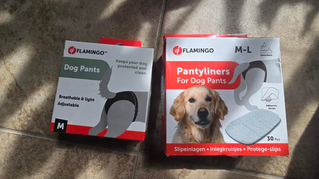 Loopsheid broekje + inleg, Dieren en Toebehoren, Honden-accessoires, Ophalen of Verzenden, Nieuw