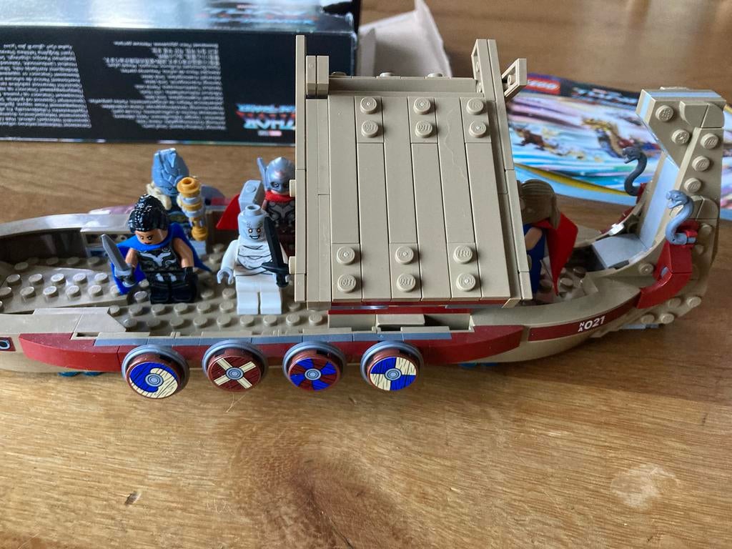 LEGO Marvel Thor Het Geitenschip - 76208, Marvel, Lego, Ophalen of Verzenden, Zo goed als nieuw