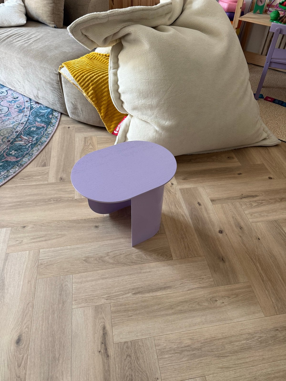 Fest Amsterdam Plateau bijzettafel Lila, Huis en Inrichting, Ophalen, Minder dan 55 cm, Zo goed als nieuw, Ovaal