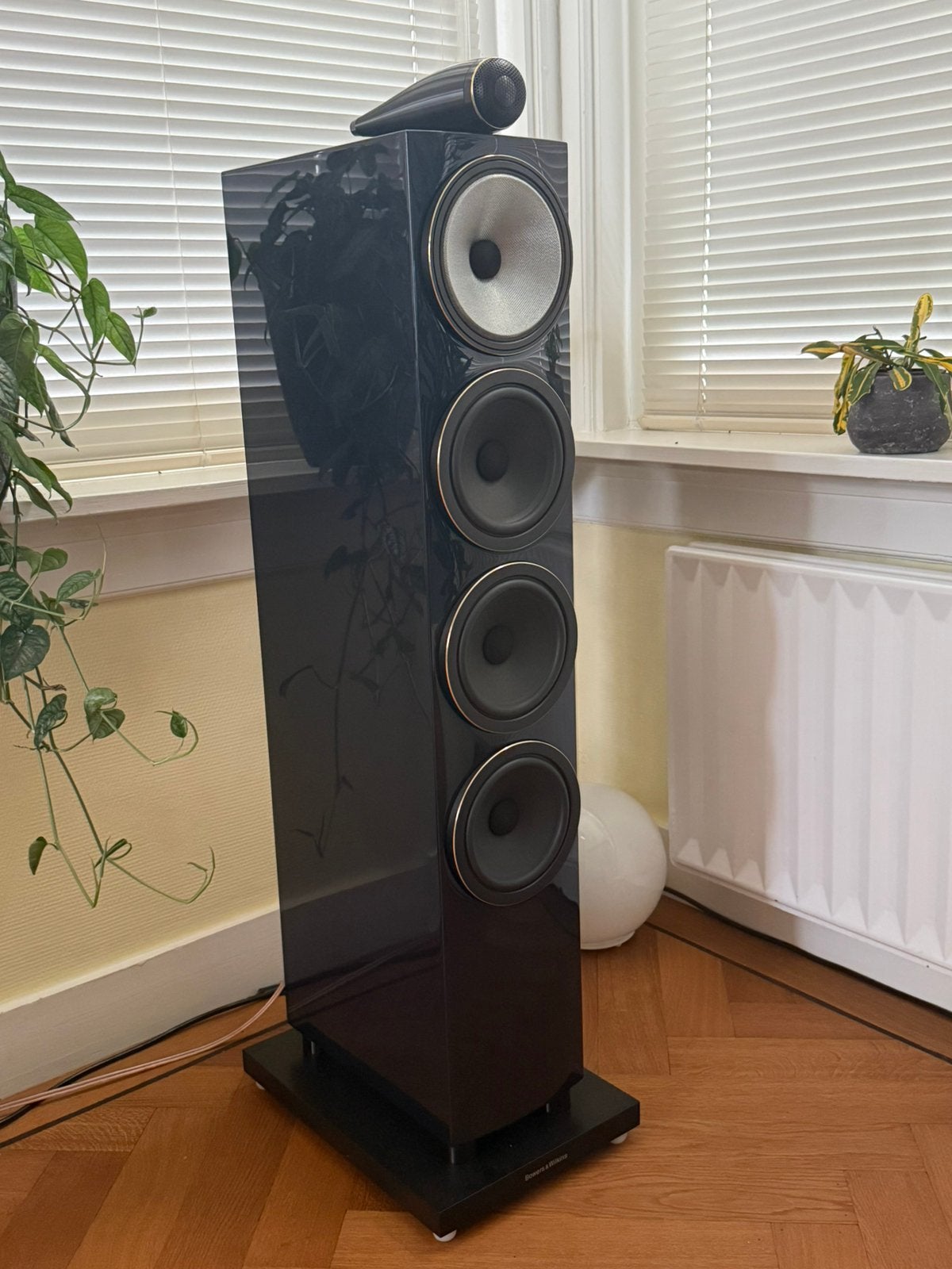 Bowers & Wilkins 702 S3 Signature midnight blue, Ophalen, Zo goed als nieuw, Bowers & Wilkins (B&W)