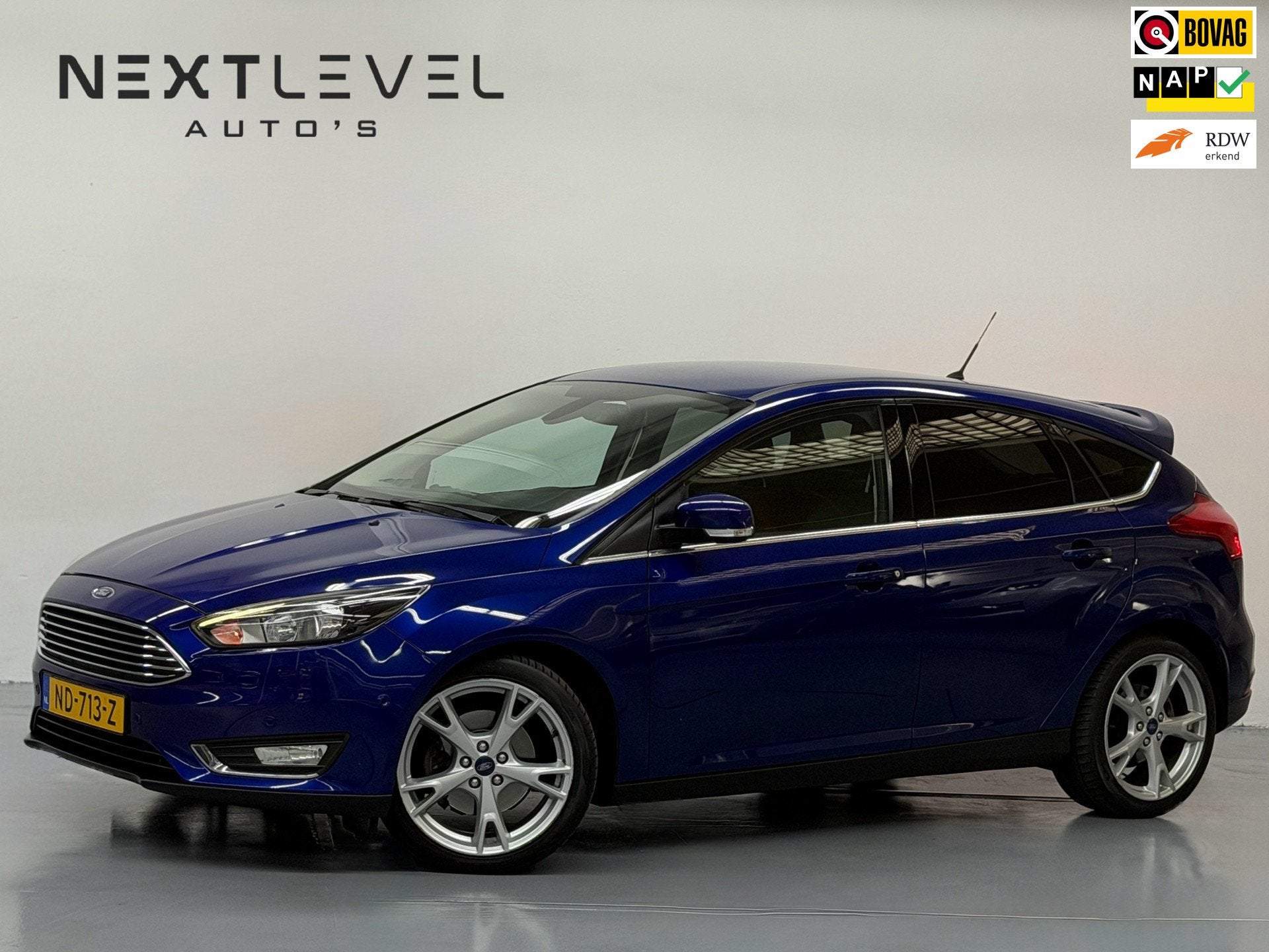 Ford Focus 1.5 Titanium 2e Eigenaar Vol Onderhouden Cruise P, Auto's, Dealer onderhouden, Stof, 4 cilinders, 150 pk