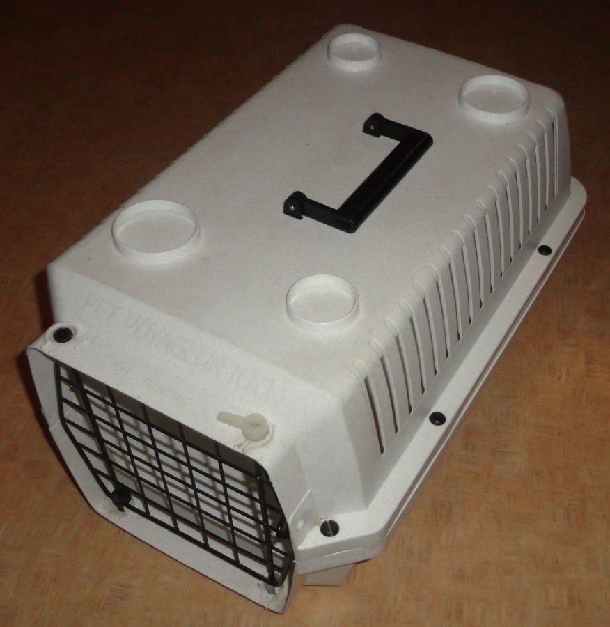 Kat transportbox - vervoersbox (Pet Voyageur 100), Ophalen, Gebruikt