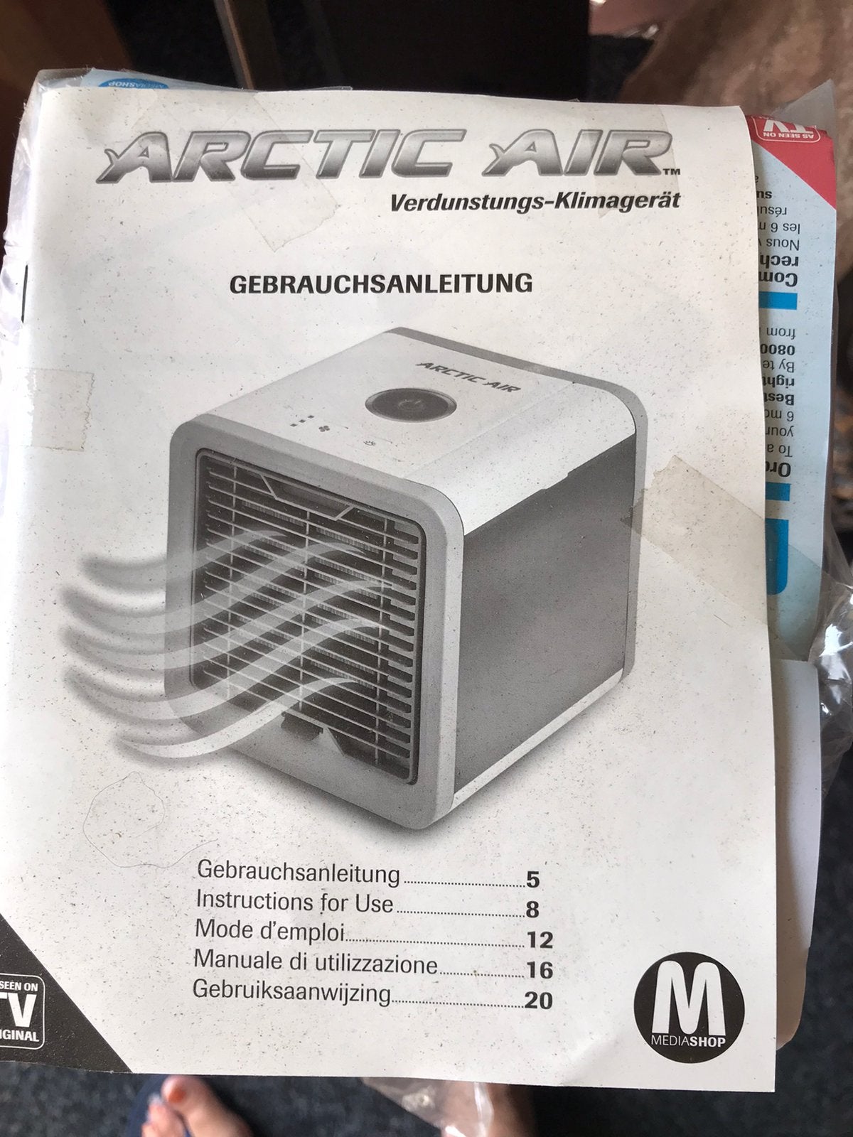 Airco nieuw €20,00, Ophalen, Nieuw, Wandairco, 3 snelheden of meer