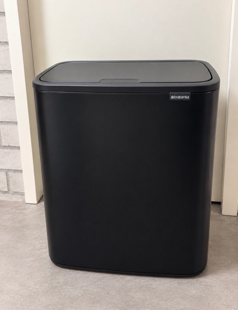Brabantia Bo Touch bin 2x 30 liter, 40 liter of meer, Ophalen, Gebruikt, Overige materialen