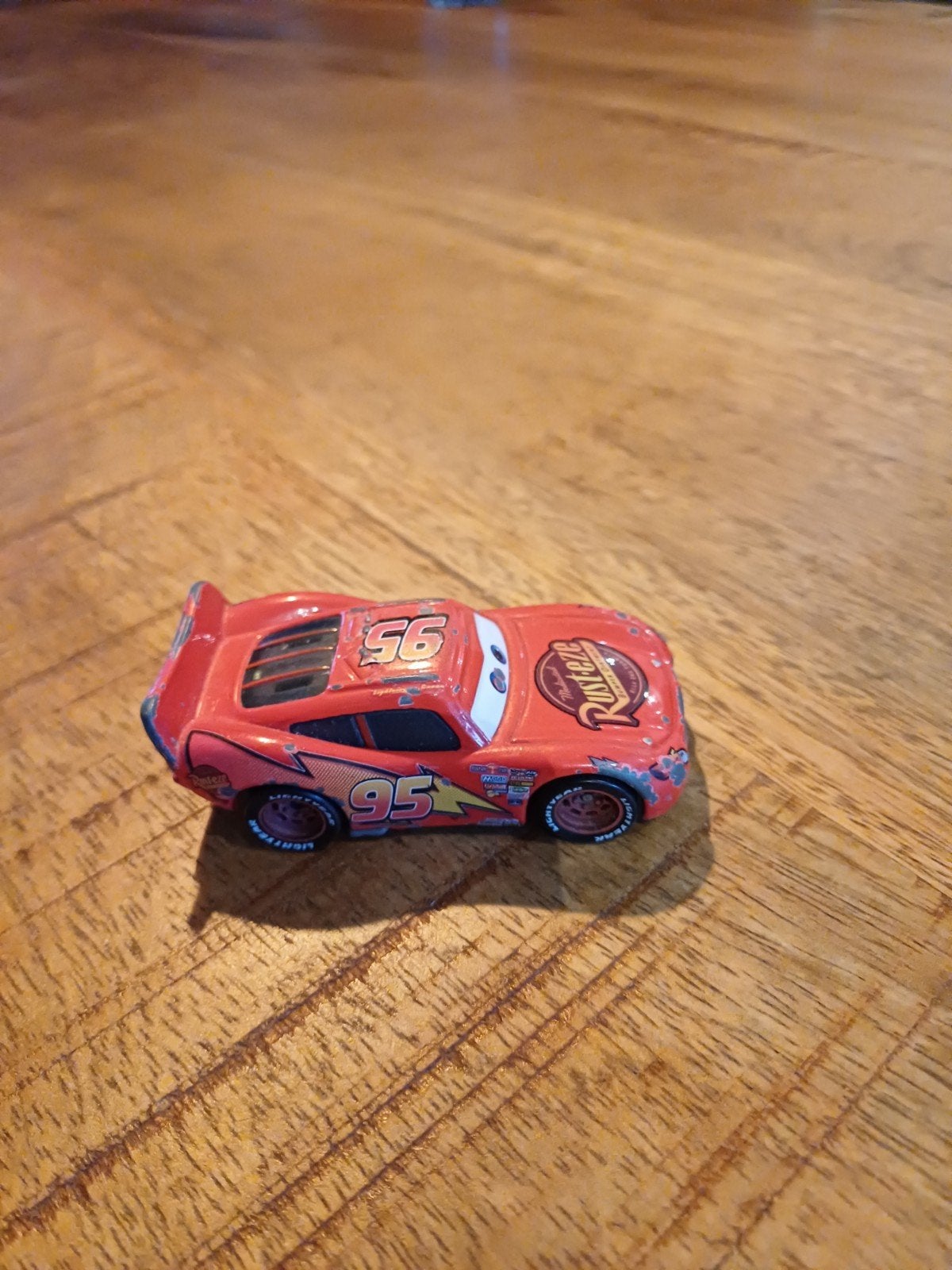 Disney Cars Bliksem McQueen speelgoedauto, Ophalen of Verzenden, Gebruikt