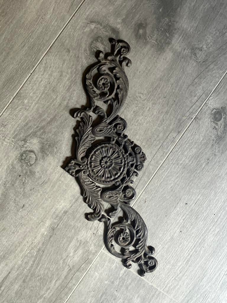Brocante Gietijzeren Ornament - Decoratieve Krul, Ophalen