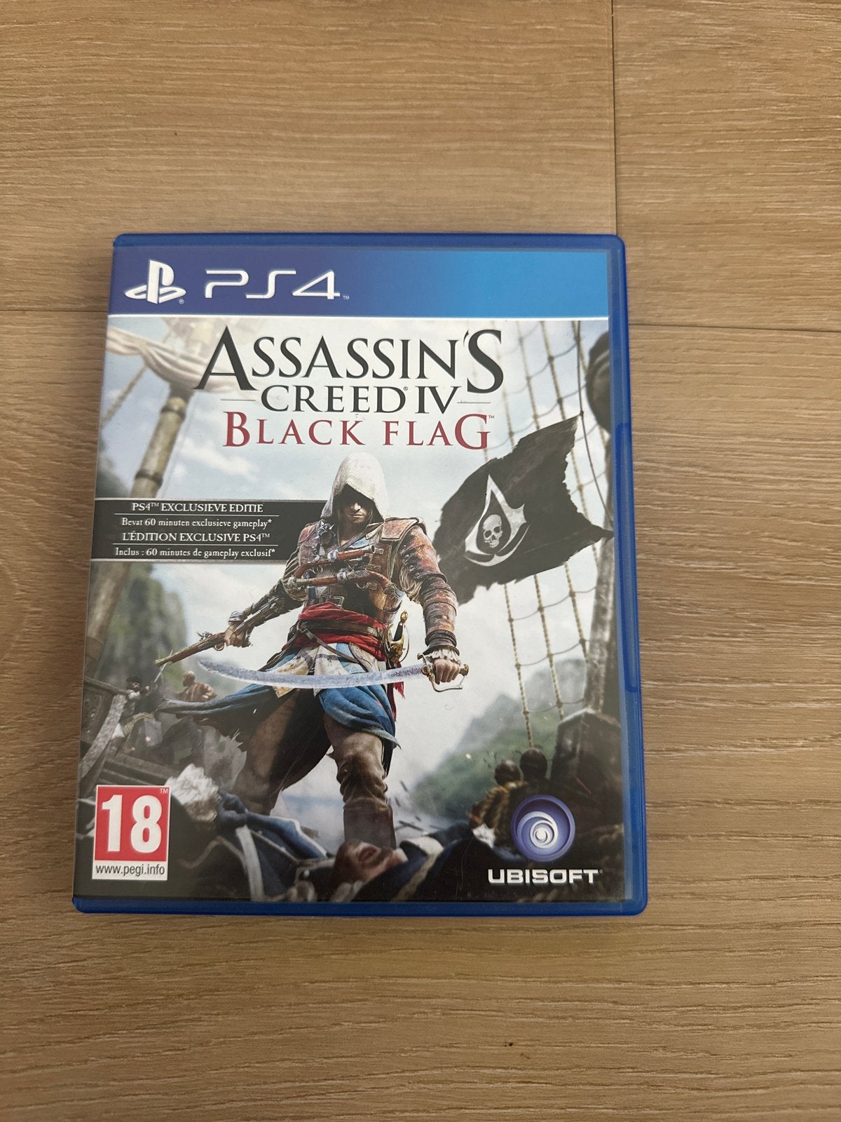 Assassin's Creed IV Black Flag PS4 - Exclusieve Editie, Online, Vanaf 18 jaar, 1 speler, Zo goed als nieuw