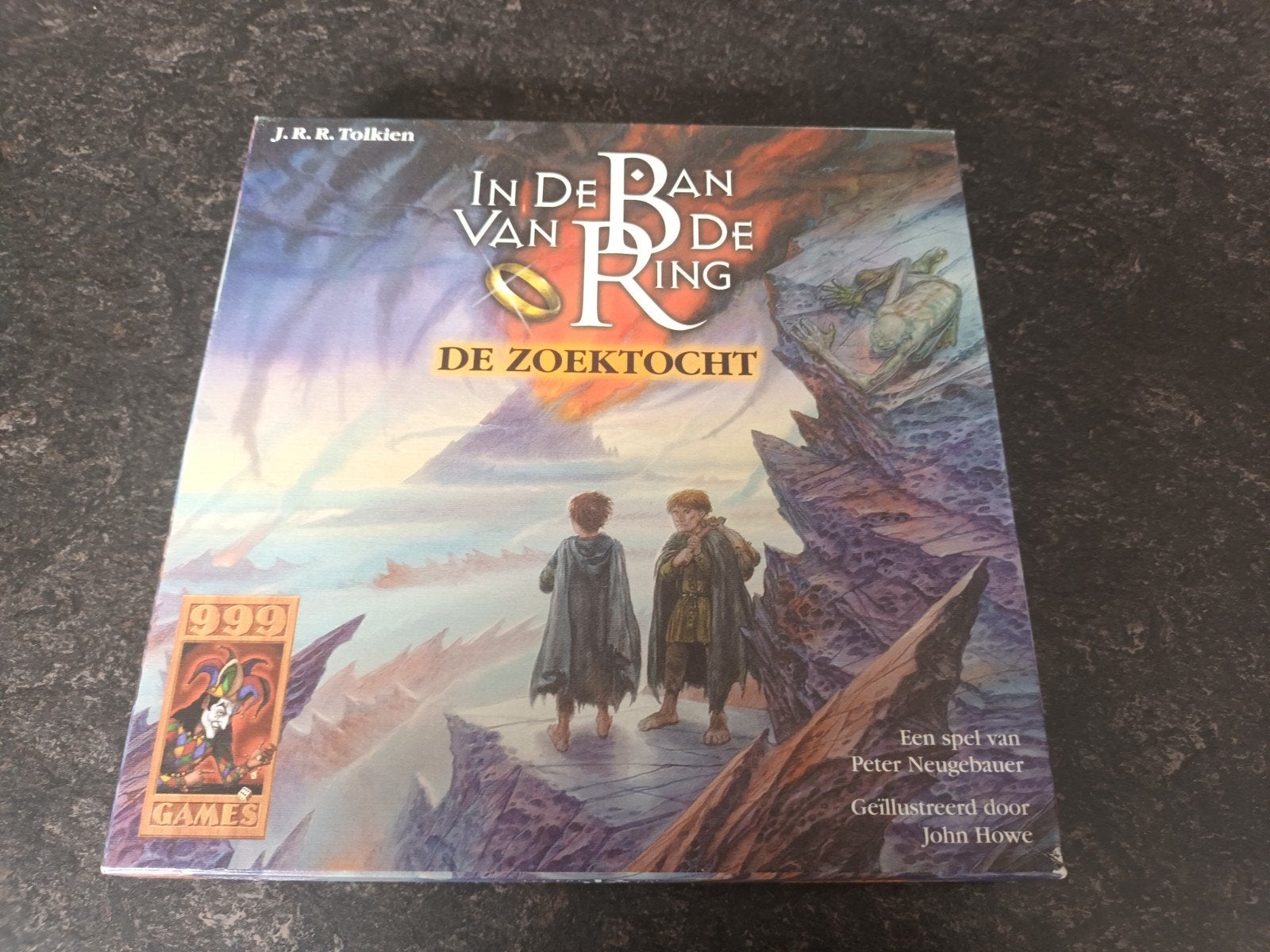 In de Ban van de Ring J.R.R.Tolkien de Zoektocht - 999Games, Een of twee spelers, Ophalen of Verzenden, Zo goed als nieuw, 999 Games