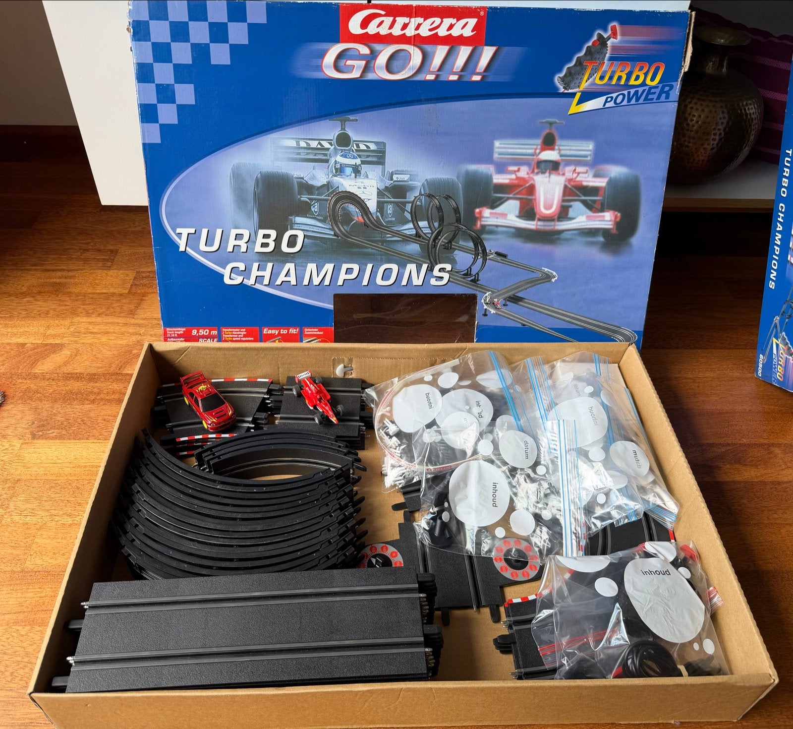 Carrera GO!!! Turbo Champions Racebaan met Loopings, Carrera, Ophalen of Verzenden, Met looping, Elektrisch